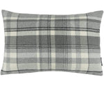 Load image into Gallery viewer, McAlister Textiles Heritage Charcoal Grey Tartan Cushion Cushions and Covers Cover Only 50cm x 30cm 
