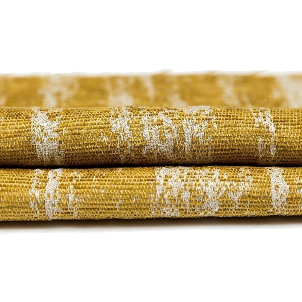 McAlister Textiles Textured Chenille Mustard Yellow Roman Blinds Roman Blinds 