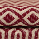 Load image into Gallery viewer, McAlister Textiles Colorado Geometric Red Cushion Cushions and Covers 
