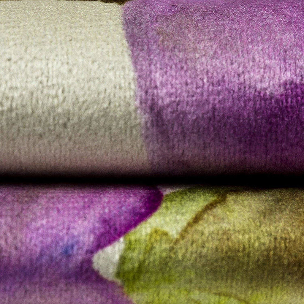 McAlister Textiles Renoir Floral Violet Purple Velvet Cushion Cushions and Covers 
