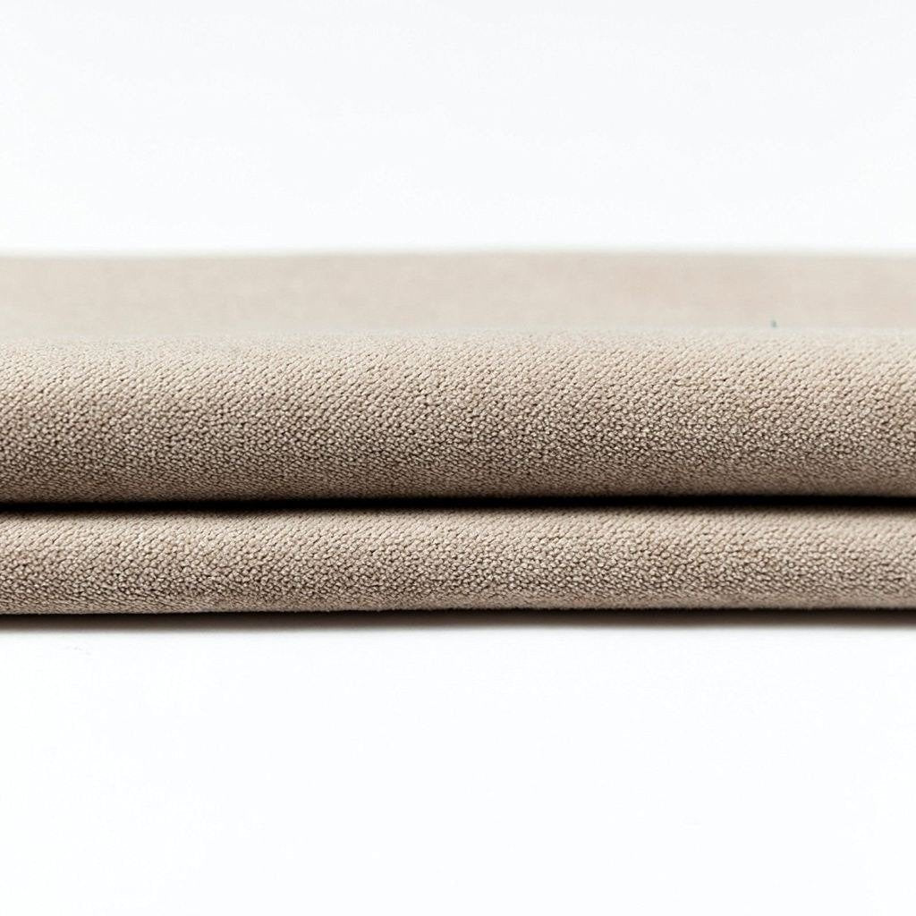 McAlister Textiles Matt Beige Mink Velvet Fabric Fabrics 