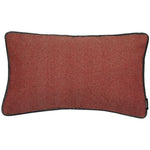 Load image into Gallery viewer, McAlister Textiles Herringbone Boutique Red + Grey Cushion Cushions and Covers Cover Only 50cm x 30cm 
