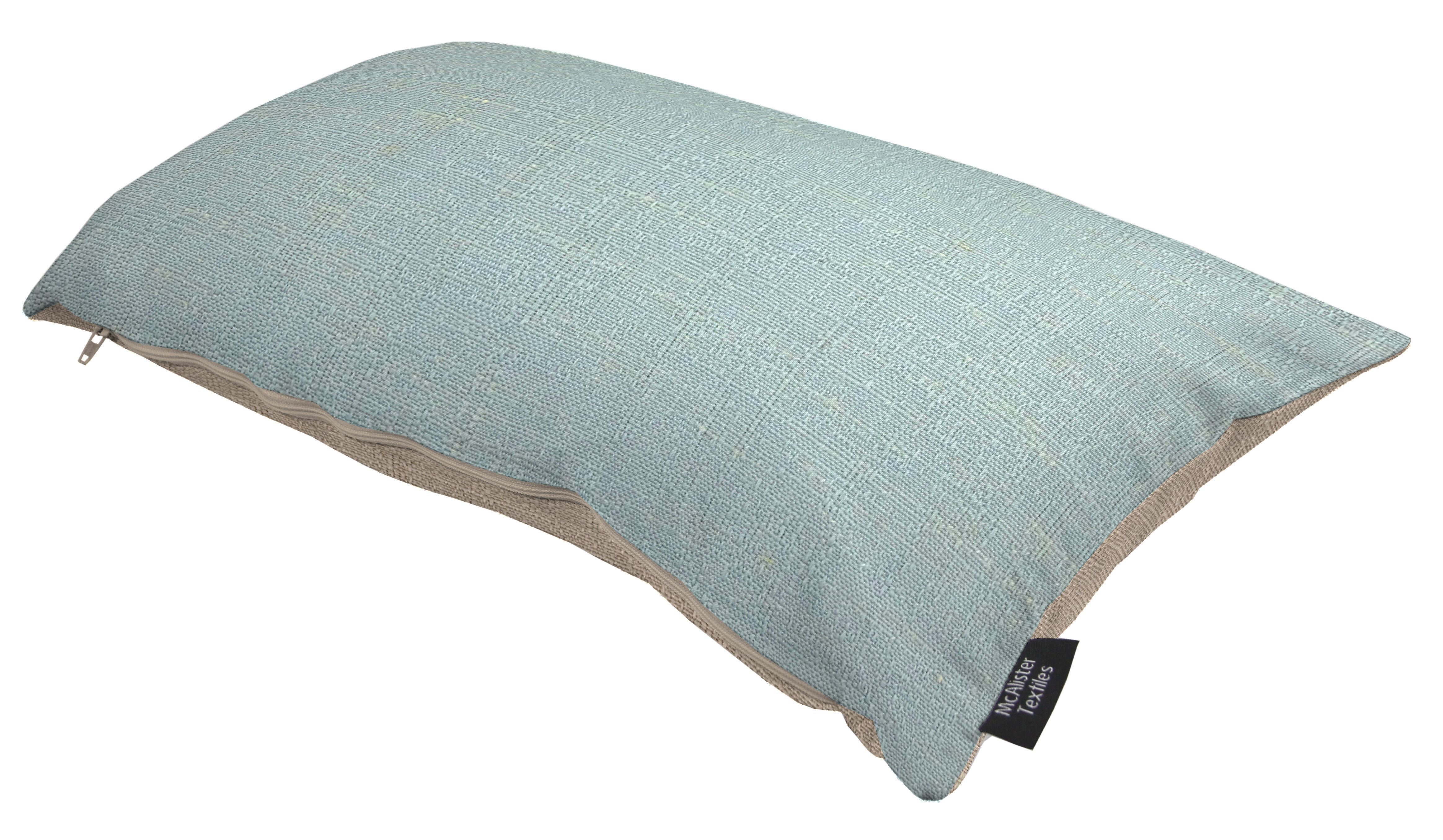 McAlister Textiles Harmony Contrast Duck Egg Plain Pillow Pillow 