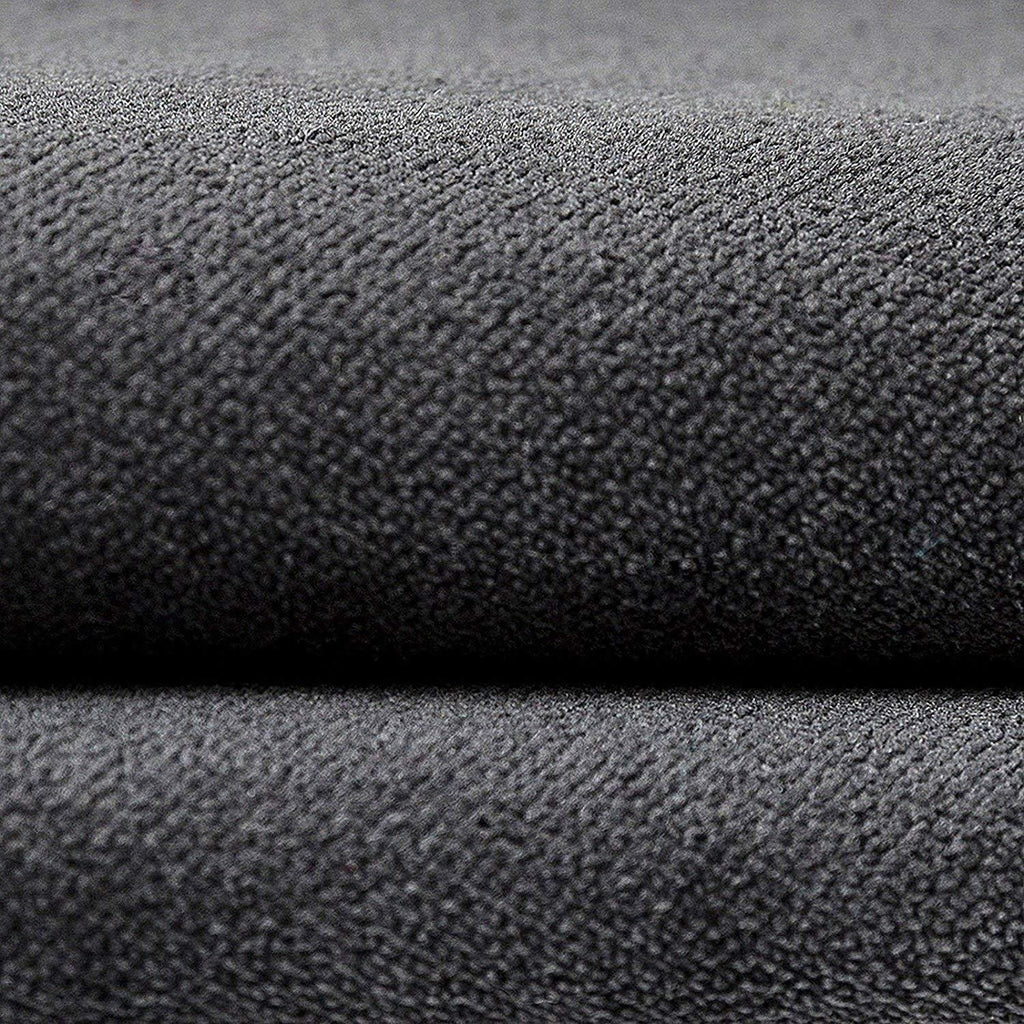 McAlister Textiles Deluxe Large Velvet Charcoal Grey Box Cushion 50cm x 50cm x 5cm Box Cushions 