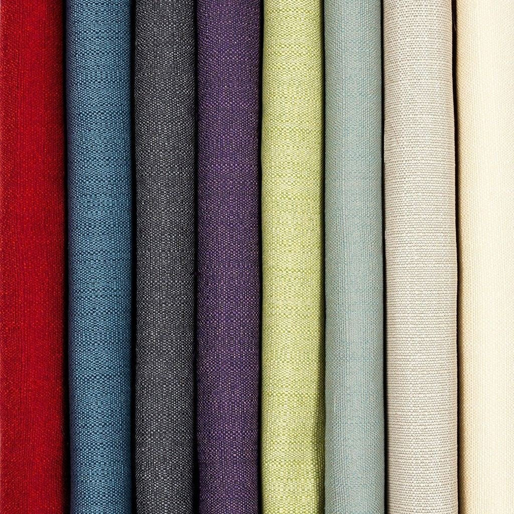 McAlister Textiles Savannah Aubergine Purple Fabric Fabrics 