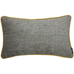 Load image into Gallery viewer, McAlister Textiles Alston Chenille Grey + Yellow Cushion Cushions and Covers Cover Only 50cm x 30cm 
