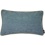 Load image into Gallery viewer, McAlister Textiles Alston Chenille Blue + Beige Cushion Cushions and Covers Cover Only 50cm x 30cm 
