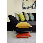 Load image into Gallery viewer, McAlister Textiles Alston Chenille Black + Grey Cushion Cushions and Covers 
