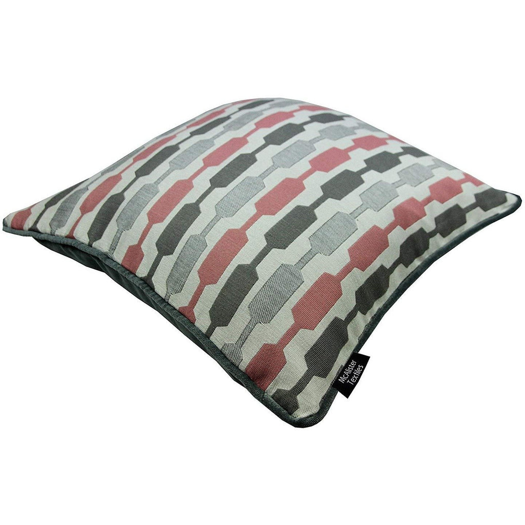 McAlister Textiles Copenhagen Blush Pink 43cm x 43cm Cushion Set of 3 Cushions and Covers 