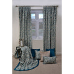 Load image into Gallery viewer, McAlister Textiles Little Leaf Teal Cushion Cushions and Covers 
