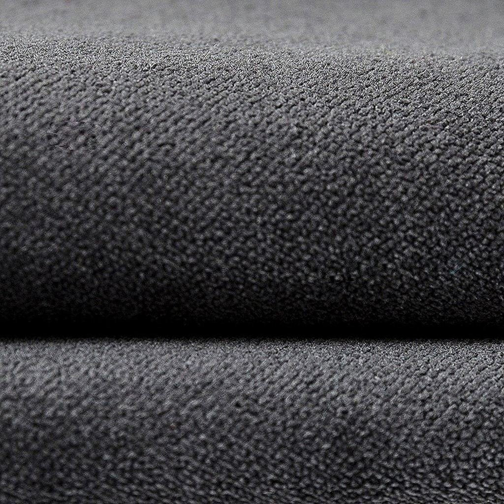 McAlister Textiles Matt Charcoal Grey Velvet Fabric Fabrics 