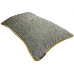 Load image into Gallery viewer, McAlister Textiles Alston Chenille Grey + Yellow Cushion Cushions and Covers 
