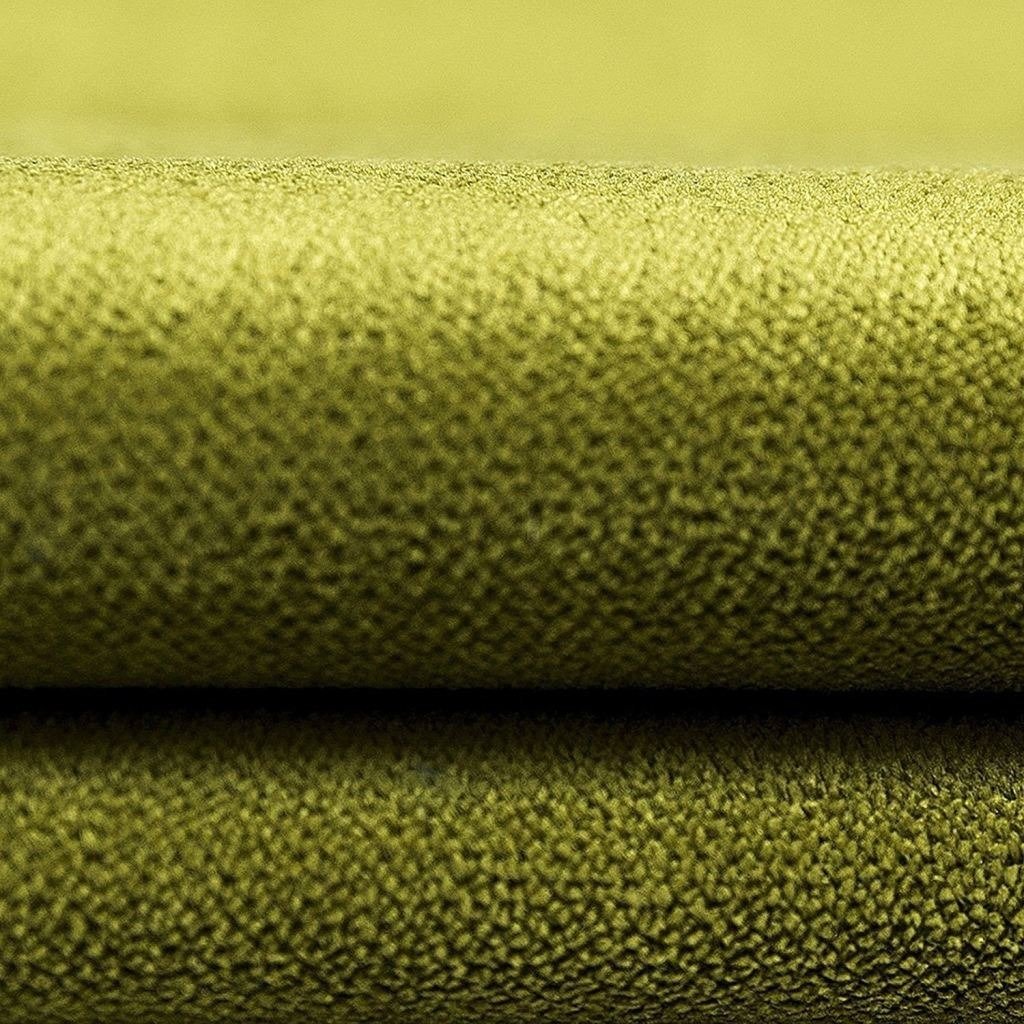 McAlister Textiles Matt Lime Green Velvet Fabric Fabrics 