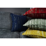 Load image into Gallery viewer, McAlister Textiles Textured Chenille Denim Blue Cushion Cushions and Covers 
