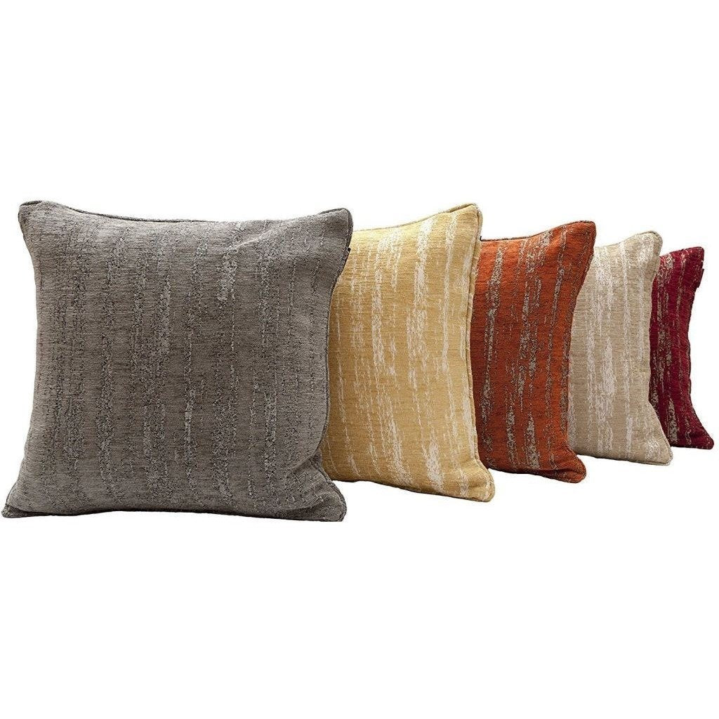 McAlister Textiles Textured Chenille Burnt Orange Cushion Cushions and Covers 