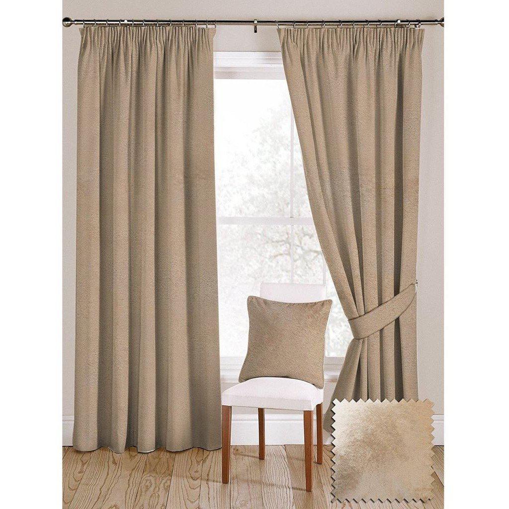 McAlister Textiles Champagne Gold Crushed Velvet Curtains Tailored Curtains 116cm(w) x 182cm(d) (46" x 72") 