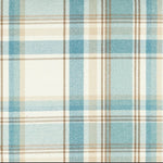 Load image into Gallery viewer, McAlister Textiles Heritage Tartan Duck Egg Blue Curtain Fabric Fabrics 1 Metre 
