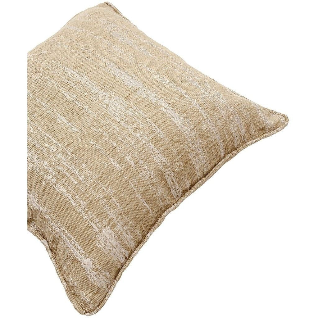McAlister Textiles Textured Chenille Beige Cream Cushion Cushions and Covers 