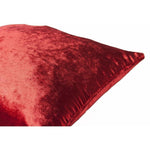 Load image into Gallery viewer, McAlister Textiles Wine Red Crushed Velvet Cushions Cushions and Covers 
