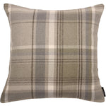 Load image into Gallery viewer, McAlister Textiles Heritage Beige Cream Tartan Cushion Cushions and Covers Polyester Filler 43cm x 43cm 
