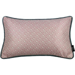 Load image into Gallery viewer, McAlister Textiles Elva Geometric Blush Pink Cushion Cushions and Covers Cover Only 50cm x 30cm 

