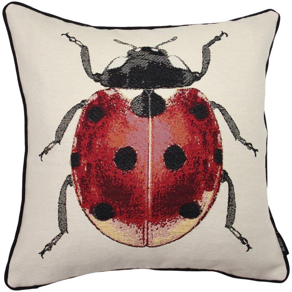 McAlister Textiles Bug's Life Ladybird Cushion Cushions and Covers Cover Only 