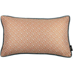 Load image into Gallery viewer, McAlister Textiles Elva Geometric Burnt Orange Cushion Cushions and Covers Cover Only 50cm x 30cm 
