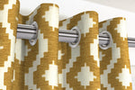 Load image into Gallery viewer, McAlister Textiles Arizona Geometric Yellow Curtains Tailored Curtains 
