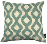 Load image into Gallery viewer, McAlister Textiles Arizona Geometric Duck Egg Blue Cushion Cushions and Covers Cover Only 43cm x 43cm 
