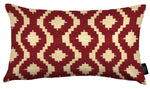 Load image into Gallery viewer, McAlister Textiles Arizona Geometric Red Cushion Cushions and Covers Cover Only 50cm x 30cm 
