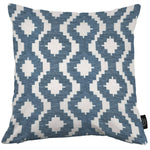 Load image into Gallery viewer, McAlister Textiles Arizona Geometric Wedgewood Blue Cushion Cushions and Covers Cover Only 43cm x 43cm 
