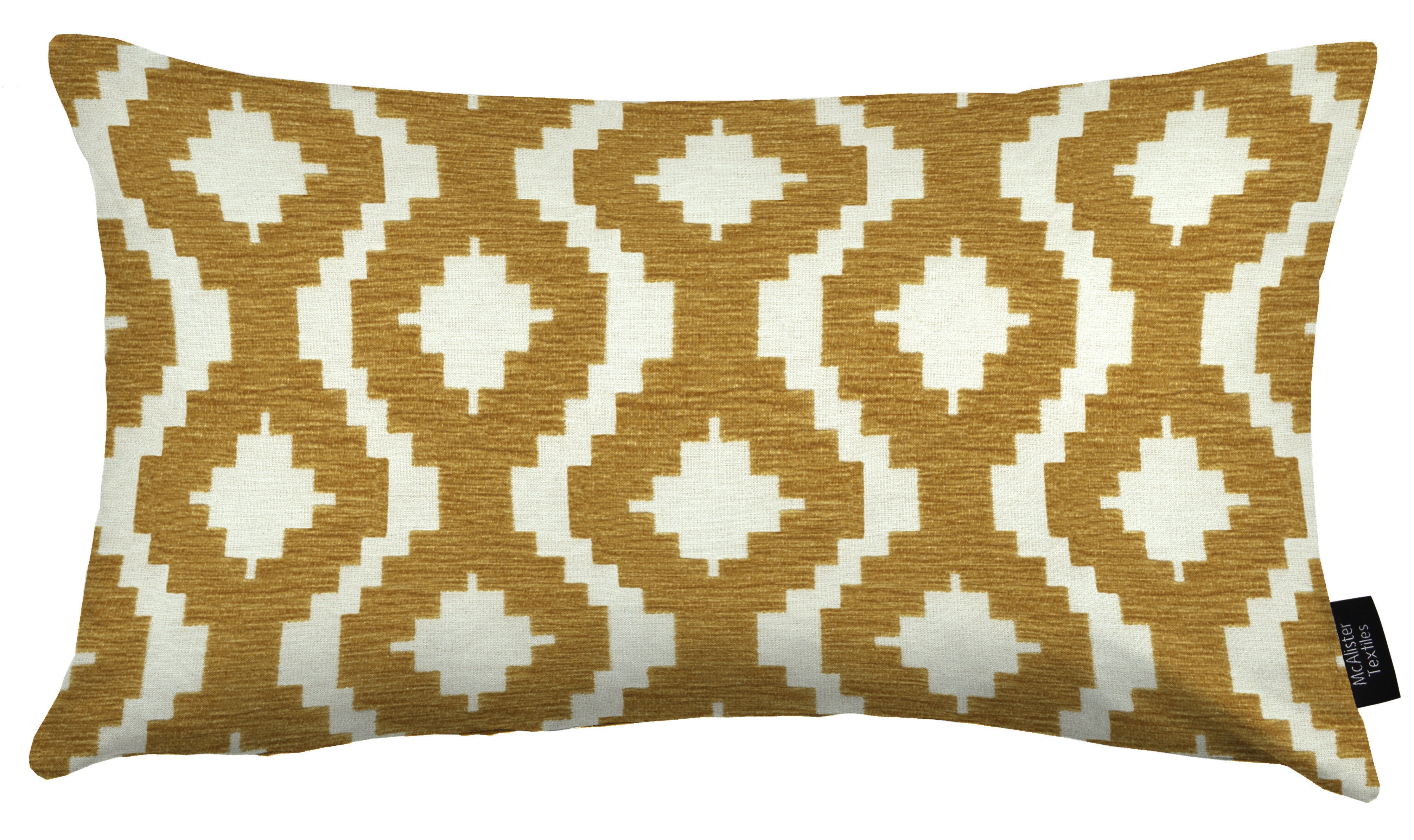 McAlister Textiles Arizona Geometric Yellow Cushion Cushions and Covers Cover Only 50cm x 30cm 