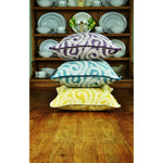 Load image into Gallery viewer, McAlister Textiles Little Leaf Aubergine Purple Cushion Cushions and Covers 
