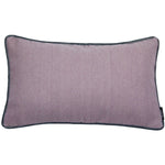 Load image into Gallery viewer, McAlister Textiles Herringbone Boutique Purple + Grey Cushion Cushions and Covers Cover Only 50cm x 30cm 
