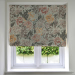 Load image into Gallery viewer, McAlister Textiles Blooma Green, Pink and Ochre Roman Blinds Standard Lining 130cm x 200cm
