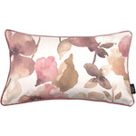 Load image into Gallery viewer, McAlister Textiles Blush Pink Floral Velvet Cushion Cushions and Covers Cover Only 50cm x 30cm 
