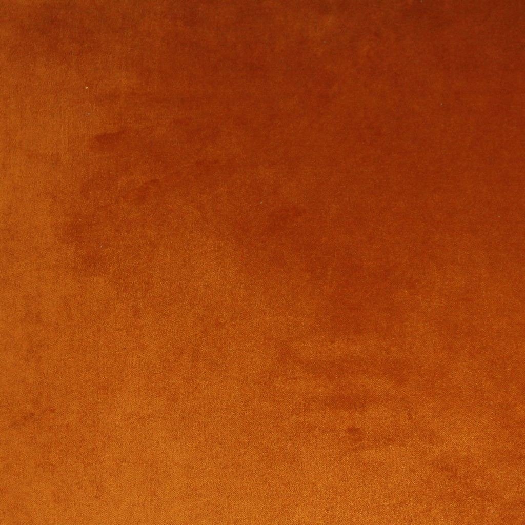 McAlister Textiles Deluxe Velvet Burnt Orange Box Cushion 43cm x 43cm x 3cm Box Cushions 