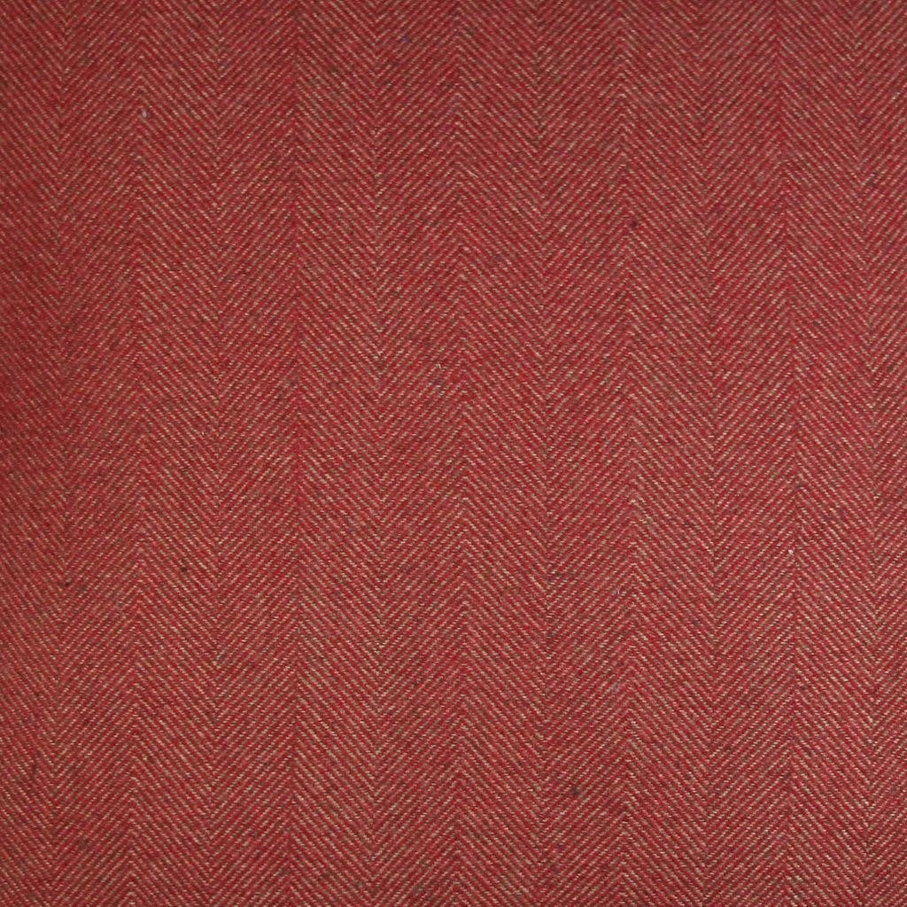 McAlister Textiles Deluxe Herringbone Red 66cm x 66cm Floor Cushion Floor Cushions 