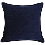 Load image into Gallery viewer, Plain Chenille Navy Blue Cushion
