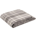 Load image into Gallery viewer, McAlister Textiles Heritage Charcoal Grey Tartan Table Runner Throws and Runners Table Runner (30cm x 200cm) 
