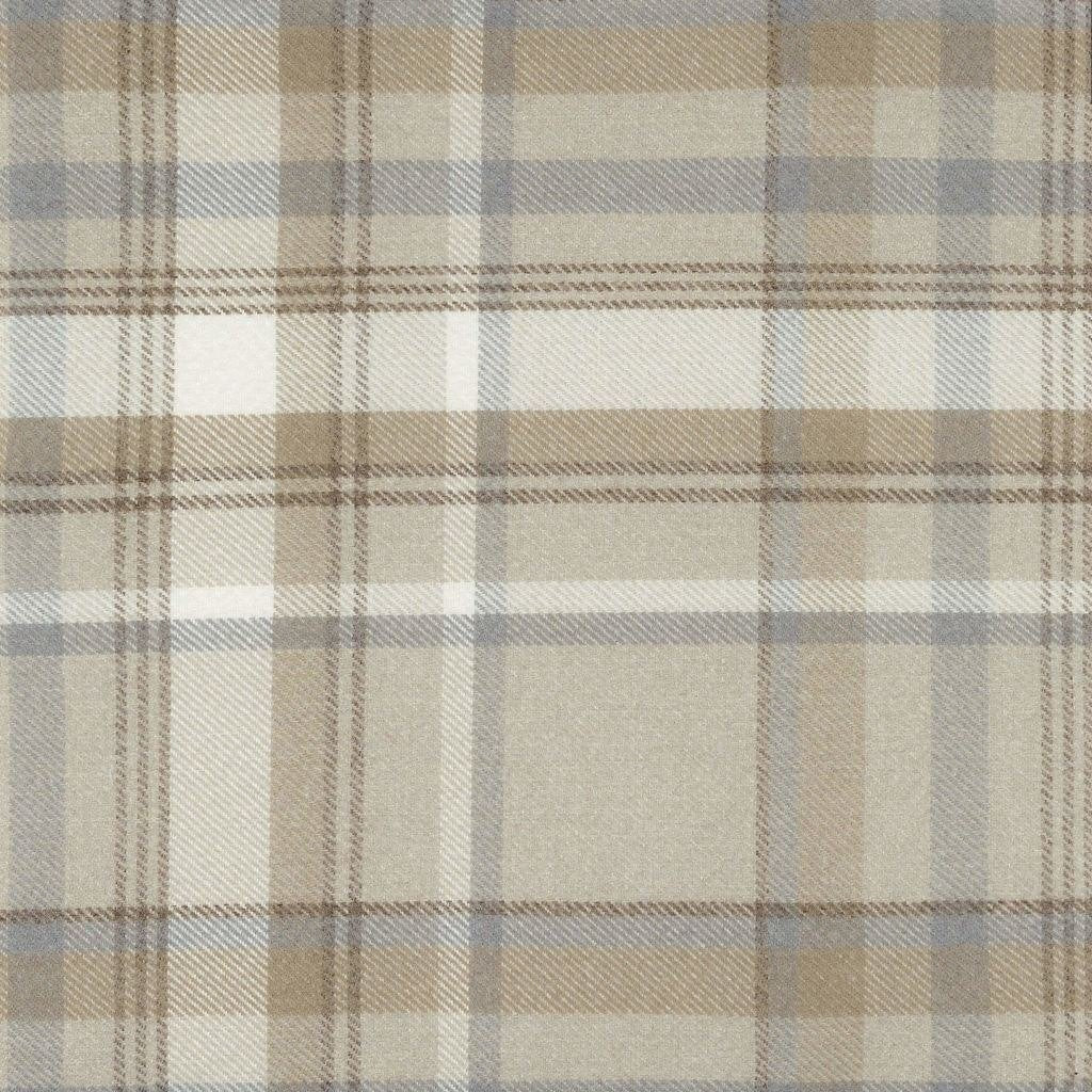 McAlister Textiles Heritage Beige Cream Tartan Cushion Cushions and Covers 