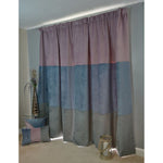 Load image into Gallery viewer, McAlister Textiles Patchwork Velvet Purple, Blue + Grey Curtains Tailored Curtains 
