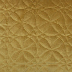 Load image into Gallery viewer, McAlister Textiles Round Quilted Yellow Gold Velvet Cushion Cushions and Covers 
