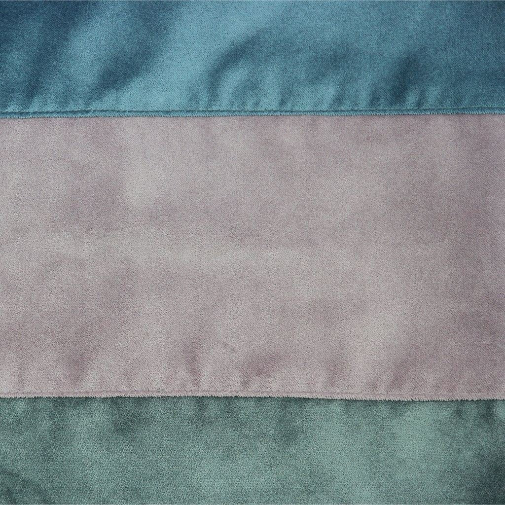 McAlister Textiles Patchwork Velvet Purple, Blue + Grey Curtains Tailored Curtains 