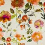 Load image into Gallery viewer, McAlister Textiles Renoir Floral Orange Velvet Roman Blind Roman Blinds 
