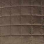Load image into Gallery viewer, McAlister Textiles Square Quilted Mocha Brown Velvet Cushion Cushions and Covers 
