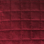 Load image into Gallery viewer, McAlister Textiles Square Quilted Wine Red Velvet Cushion Cushions and Covers 
