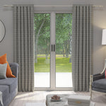 Load image into Gallery viewer, McAlister Textiles Colorado Geometric Black Curtains Tailored Curtains
