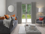 Load image into Gallery viewer, McAlister Textiles Colorado Geometric Black Curtains Tailored Curtains

