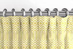 Load image into Gallery viewer, McAlister Textiles Colorado Geometric Yellow Curtains Tailored Curtains 
